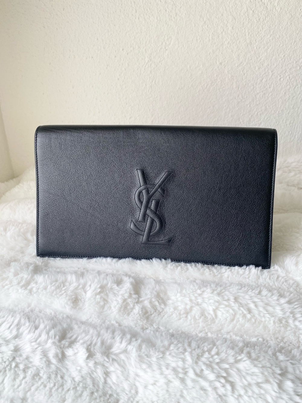 ❤️ SAINT LAURENT Belle De Jour Clutch - Picture 13 of 14